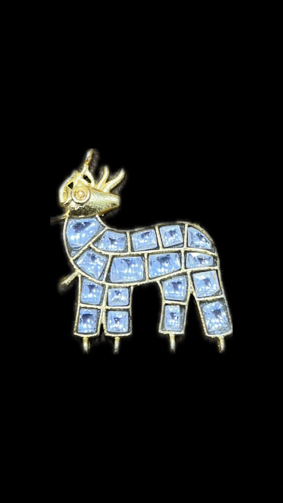 Deer Brooch