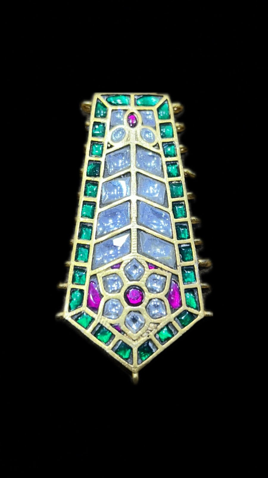 Fancy Kalgi Brooch